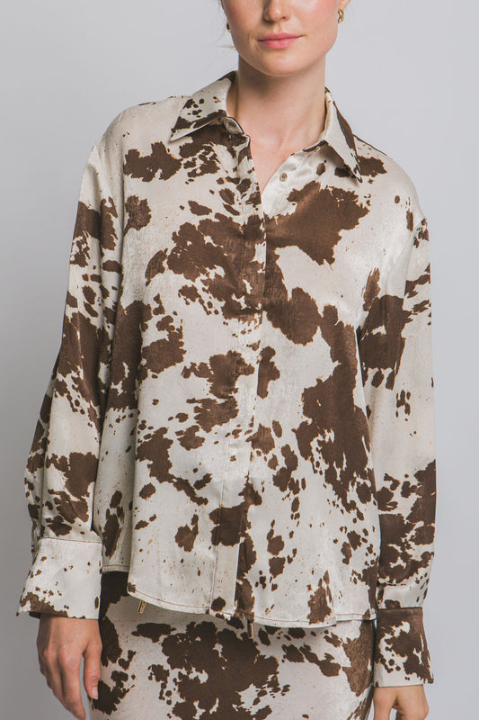 CAMISA ESTAMPADO DE VACA