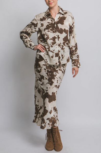 CAMISA ESTAMPADO DE VACA