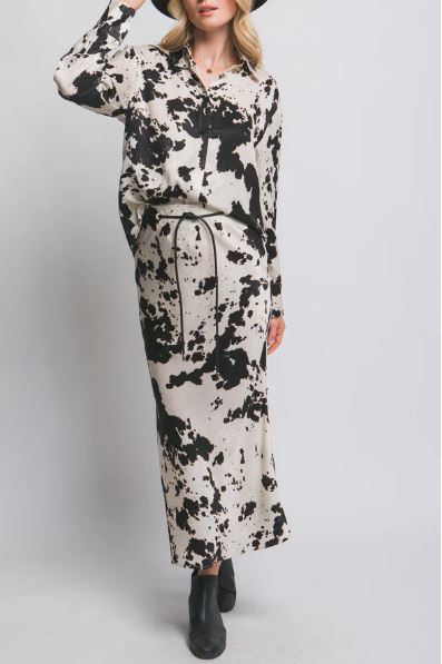 CAMISA ESTAMPADO DE VACA