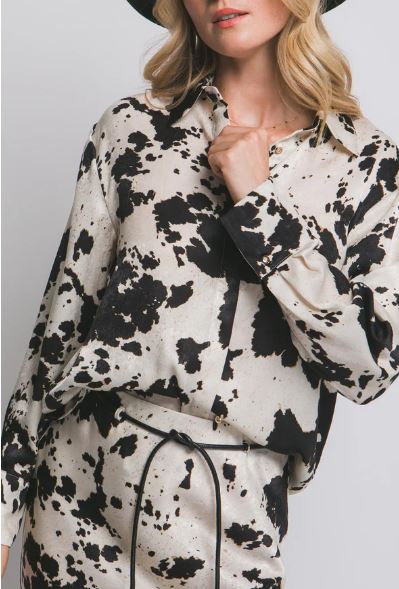 CAMISA ESTAMPADO DE VACA